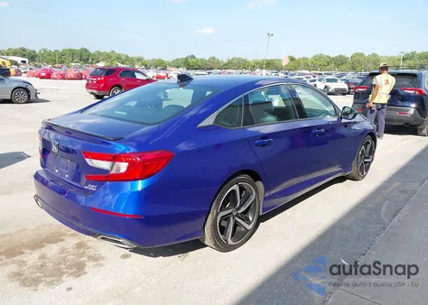 2021 Honda Accord Sport 2.0T from USA, damaged, VIN 1HGCV2F31MA032033